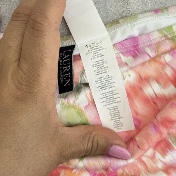 Lauren Ralph Lauren Hipster Bikini Bottom Womens Size 16 Floral Swim Pool NWT - Picture 8 of 13